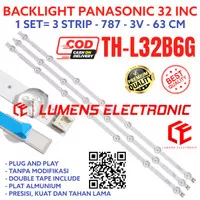 BACKLIGHT LED PANASONIC 32 IN TH-L32B6G TH L32B6G L 32B6G LAMPU BL 787