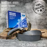 BRAKE SHOE - KAMPAS REM BELAKANG INNOVA REBORN BS5215 BENDIX ORIGINAL