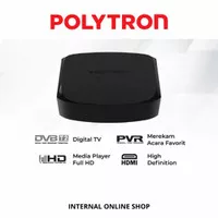 POLYTRON Set Top Box Digital DVB T2 PDV 700T2 Garansi Resmi