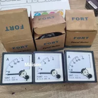 Panel Meter Ampere Meter Fort FT-72 30A,50A,60A,100A,150A,200A,300A