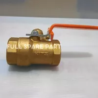 ball valve kitz 1" inch kuningan (original)