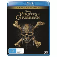 Pirates of the Caribbean: 5-Movie Collection (Blu-ray) - Bluray impor