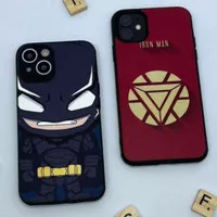 Tpu Leather Iron Man Case iPhone X / Xs Xr Xs Max 6 / 6S 7 / 8 Plus