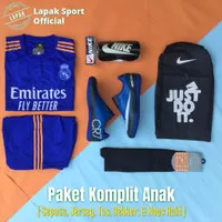 Paket Sepatu Futsal Anak Nike Mercurial CR7 Lengkap Paket Komplit Anak