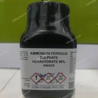 AMMONIUM FERROUS SULPHATE HEXAHYDRATE 99% AR/ACS