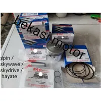 piston kit seher 1set suzuki spin skywave hayate skydrive original