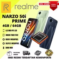 REALME NARZO 50i PRIME 4/64 GB GARANSI RESMI REALME NARZO 50I 4/64 GB
