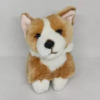 Boneka Anjing Kecil Lucu Bulldog/Husky/Corgy/Pom-pom/Pug (XS)