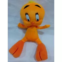 boneka burung kuning tweetie / boneka Tweety bird Looney Tunes Twety