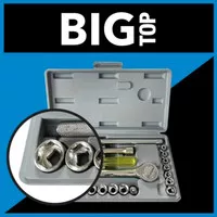BIG TOP (4-19mm) Kunci Sok Segi 6 21Pcs (1740-021)