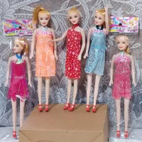 Mainan anak perempuan princes boneka cewek cantik - BONEKA baju pendek