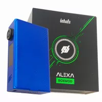Mod Vape Alexa Box Mod 200w Blue Authentic By Inhale