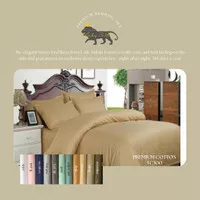 Bed Cover Bahan katun Dolby / Dobby |motif dan warna bebas