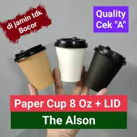 Paper Cup 8 Oz (270 ml) Recommended