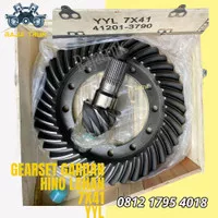 GEARSET GARDAN 7X41 HINO 500 LOHAN FM260TI FL260TI YYL GEAR SET PINION