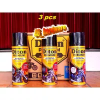 DITON PREMIUM CAT SEMPROT PRIMER GREY POLICE GREY POLISI CLEAR GLOSS