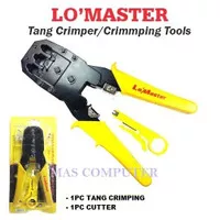 Tang crimping tool Lo master RJ45 cat5E with RJ11 multi tool original