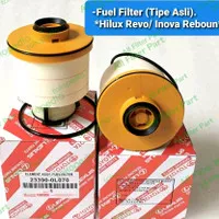 Fuel Filter Hilux Revo, Inova Reborn | 23390-0L070 Type Asli