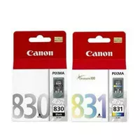 Tinta Canon Catridge PG 830 Black / CL 831 Colour For Printer IP1880