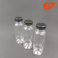 Botol Plastik PET Kale+Tutup Botol Almond Juice 250-500-1000ml