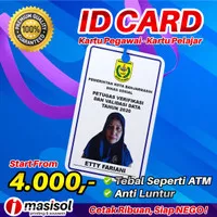 ID Card / Member Card Tebal Seperti ATM