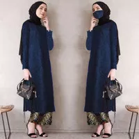 atasan kebaya brukat tunik modern ld 120 atasan kebaya kurung jumbo