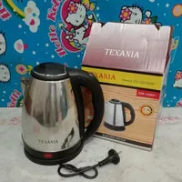 TEXANIA Teko kettle listrik Pemanas air stainless 1.8L MIRIP SONIFER