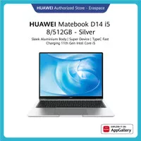 Huawei MateBook D14 2022 i5 8/512GB - Silver