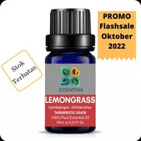 Josenthia Lemongrass essential oil 10ml Minyak Sereh dapur 100% Murni