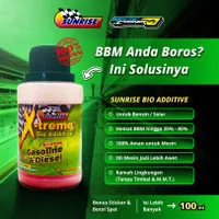Penghemat BBM Bensin dan Solar Sunrise Xtreme Bio Additive (100 ml)