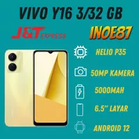 Vivo Y16 3/32 Gb Battery 5000mah Garansi Resmi Vivo Indonesia