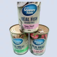 Snappy tom kaleng baby cat all varian 400g- snappy tom kaleng wetfood