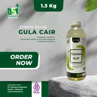 Tsama Suit – Gula Cair 1 Liter - Simple Syrup – Gula Murni- 1.3 Kg