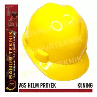 Helm Proyek / Helm Pelindung / Safety Helmet VGS - Kuning (YELLOW)