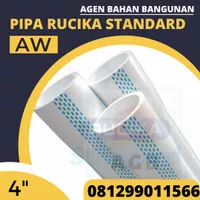 Pipa Rucika Standard AW 4 Inch / Rucika Wavin Aw 4 (Grosir)