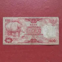 Uang Kuno Rp 100 Rupiah Badak 1977 TP25VS