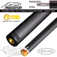 Predator Revo 12.4 mm Radial Shaft - Carbon Billiard Stick Biliar Stik