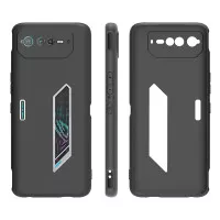 Solid TPU Case Asus ROG Phone 6 - Camera Black Soft Cover Casing 6D