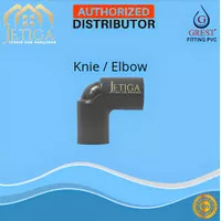 Elbow Knie Keni Knee Fitting Sambungan Pipa PVC 1/2", 3/4", 1", 1 1/4"