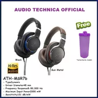 Audio-Technica ATH-MSR7BK SonicPro High-Resolution Audio ATH-MSR7 BK