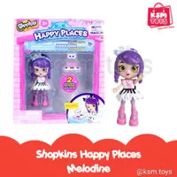 Shopkins Happy Places Single Pack Melodine Figure Home collection
