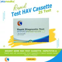 Orient Gene Test HAV Casette Orient gene isi 25 Test HAV Device ORIENT