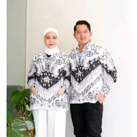 Baju Kemeja Seragam Batik PGRI Terbaru Wanita dan Pria