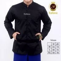 Baju Koko Pria Semi Jas Terompah baju Koko Haibah Model Ammu Kafana