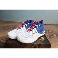 Sepatu Basket Under Armour Embiid 1 White BNIB Original 100% Size 42.5