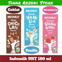 Indomilk UHT 180ml Varian Rasa / Indomilk Korean / Susu UHT Indomilk
