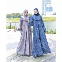 Baju Gamis Wanita Terbaru Edisi Lebaran Zulfa Maxi Dress