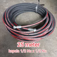 selang hidrolik hose hydraulic 1/2 R1 panjang 25 meter
