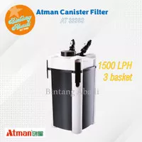 Atman AT 3338S AT3338S 3338 S Atman External Canister Aquascape Filter