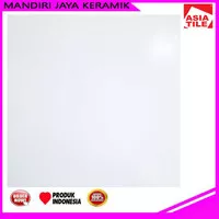 Keramik Putih Polos Asia Tile Murano White 40x40 Kw 1